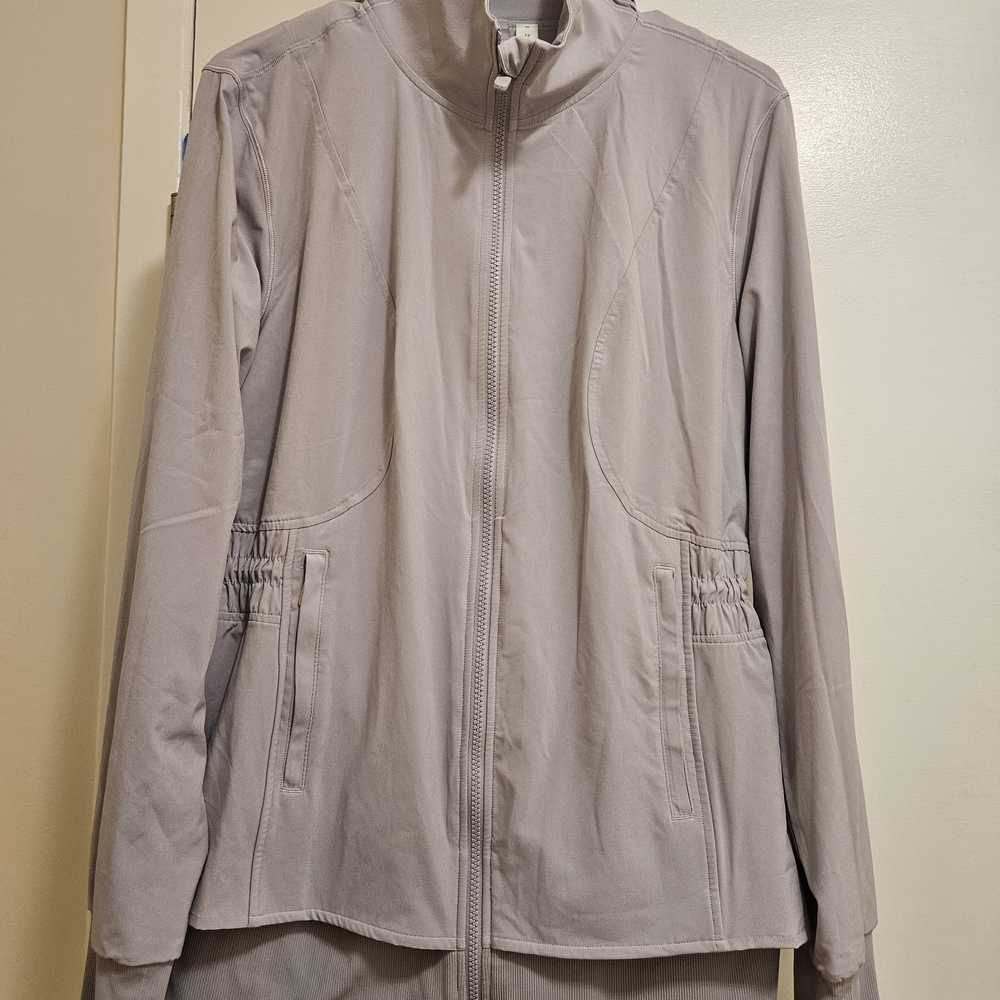 Lululemon Athletica Light Gray Utility Jacket